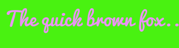 Image with Font Color E994F2 and Background Color 49F211